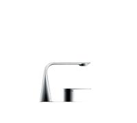 Rubinetto lavabo Duravit D.1 a 2 fori M, senza set di scarico tiranti,