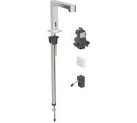 Rubinetto lavabo Geberit Brenta, scarico 195 mm, con miscelatore, funzionamen...