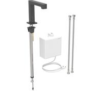 Rubinetto lavabo Geberit Brenta, scarico 195 mm, con miscelatore, funzionamen...