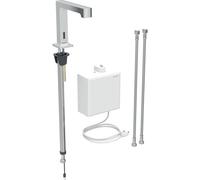 Rubinetto lavabo Geberit Brenta, scarico 195 mm, con miscelatore termostatico,