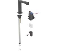 Rubinetto lavabo Geberit Brenta, scarico 195 mm, con miscelatore termostatico,