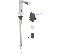 Rubinetto lavabo Geberit Brenta, scarico 195 mm, con miscelatore termostatico,