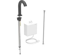Rubinetto lavabo Geberit Piave, scarico 167 mm, funzionamento a rete, senza m...