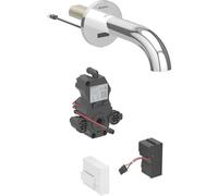 Rubinetto lavabo Geberit Piave, scarico 220 mm, senza miscelatore, funzioname...