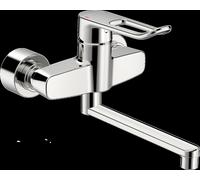 Rubinetto lavabo Hansa Hansaclinca, scarico 277 mm, leva a staffa, cromo,