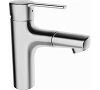 Rubinetto lavabo HANSA HANSARONDA, con scarico, beccuccio estensibile,