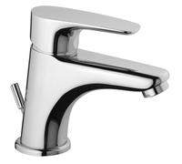 RUBINETTO MISCELATORE LAVABO ACQUA PAINI SMART PILETTA 11/4 Cromo Ottone