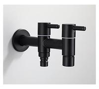 Rubinetto, Lavatrice rubinetto rubinetto rubinetto in acciaio inox rubinetto da bagno rubinetto rubinetto singolo freddo rubinetto rubinetto nero miscelatore nero piccolo rubinetto(Style 5)