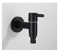 Rubinetto, Lavatrice rubinetto rubinetto rubinetto in acciaio inox rubinetto da bagno rubinetto rubinetto singolo freddo rubinetto rubinetto nero miscelatore nero piccolo rubinetto(Style 3)