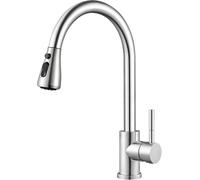 Rubinetto Lavello Cucina, 2+1 Modalità Con Doccetta Estraibile, Miscelatore Becc