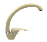 RUBINETTO LAVELLO CUCINA CANNA ALTO AVENA MISCELATORE CUCINA FRAGRANITE BEIGE