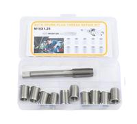 Rubinetto M10X1,25 Inserti Acciaio Finitura Zincata Rubinetto Acciaio Alta