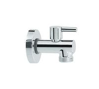 Rubinetto Mignon Lavatrice A Sfera Con Rosone Mod. Minimal Albertoni