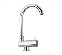 Rubinetto Miscelatore 3 Vie Cucina con Canna Abbattibile Sottofinestra Sportelli
