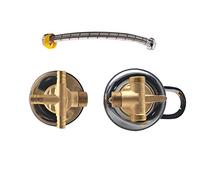 Rubinetto miscelatore a 2/3/4/5 vie, 30 cm, in ottone, separato, tubo doccia Intubattion per rubinetto della cabina doccia, valvola di miscelazione dell'acqua deviatore G1/2", cartuccia in ceramica