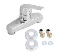 Rubinetto Miscelatore Bagno Monocomando, Miscelatore per Vasca da Bagno a Parete in Lega di Zinco, Rubinetto Bagno con Valvola per Doccia, Accessorio Bagno Moderno