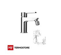 RUBINETTO MISCELATORE BIDET CROMO CROMATO ARGO MODELLO ROUND
