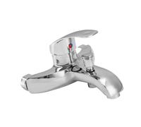 RUBINETTO MISCELATORE CROMATO CASA BAGNO VASCA COMPLETO DI KIT MONTAGGIO JH-8062