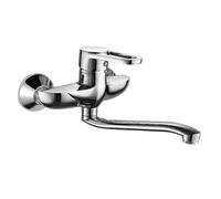 RUBINETTO MISCELATORE CROMATO CASA VASCA LAVABO LAVANDINO KIT MONTAGGIO 8563
