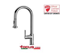 Rubinetto miscelatore cucina Ducati Carter ext Cromato monocomando monoforo