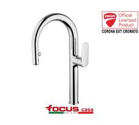 Rubinetto miscelatore cucina Ducati Corona ext Cromato monocomando monoforo