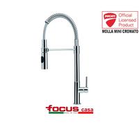 Rubinetto miscelatore cucina Ducati Molla Mini Cromato monoforo monocomando