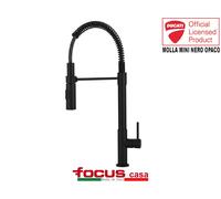 Rubinetto miscelatore cucina Ducati Molla Mini Nero Opaco monoforo monocomando