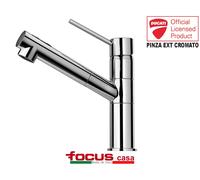 Rubinetto miscelatore cucina Ducati Pinza ext Cromato monocomando monofoforo