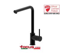 Rubinetto miscelatore cucina Ducati Scarico Spidy Nero monoforo monocomando