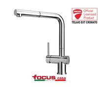 Rubinetto miscelatore cucina Ducati Telaio ext Cromato monocomando monoforo