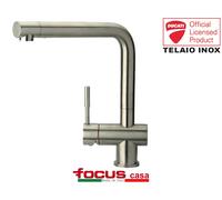 Rubinetto miscelatore cucina Ducati Telaio Inox Spazzolato monoforo monocomando