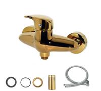 RUBINETTO MISCELATORE DORATO ORO CASA VASCA LAVABO LAVANDINO KIT MONTAGGIO 7187