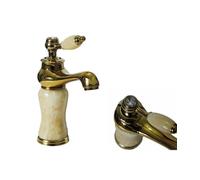 RUBINETTO MISCELATORE EFFETTO MARMO MONOCOMANDO BAGNO CASA ORO 61073 ARTE POVERA