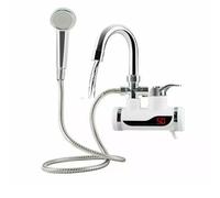 Rubinetto miscelatore elettrico scalda acqua istantaneo riscaldatore con doccett