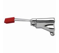 Rubinetto miscelatore esterno a pavimento con leva di regolazione in ottone crom