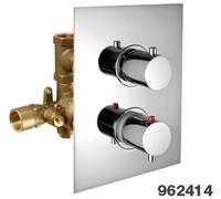 Rubinetto miscelatore incasso doccia termostatico 1 uscita 3/4 pollice Idrotech