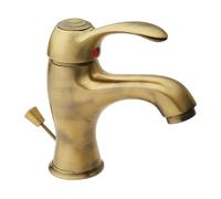 RUBINETTO MISCELATORE LAVABO SERIE DISTRI VECON OTTONE - IDROBRIC