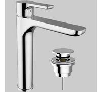 Rubinetto Miscelatore Lavabo Super Goodlife C Scarico Click Clack Teorema