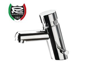 Rubinetto miscelatore lavabo temporizzato a pulsante TE18M Remer