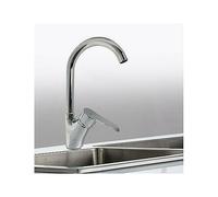 RUBINETTO MISCELATORE LAVELLO CUCINA CANNA ALTA CURVA MODELLO LONDRA 52343A