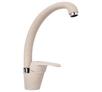 Rubinetto Miscelatore Lavello Cucina Emmevi Ambra 9087 Granito Beige Avena Fragranito