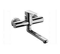 Rubinetto Miscelatore Monoc Lavello a Muro Linea Sly Paffo Cromo