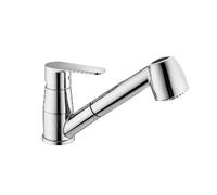 Rubinetto Miscelatore Monoc Lavello C Docc Estraibile Linea Paffo Cromo