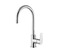 Rubinetto Miscelatore Monoc Lavello Canna Alta Linea Lime Paffo Cromo