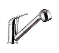 Rubinetto Miscelatore Monoc Lavello Doccia Estraibile Linea Maria Cromo