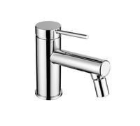 Rubinetto Miscelatore Monocomando Bidet Senza Scarico Alba Argo Pvd Grigio