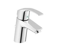 set miscelatore lavabo bidet Grohe Eurosmart con pilette scarico, finitura cromo - 33265002 - 32929002