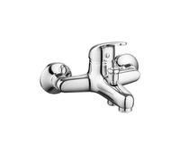 Rubinetto Miscelatore Monocomando esterno vasca con doccia 1,5 m serie blu - Habitat Rubinetteria