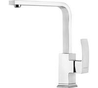 Rubinetto Miscelatore Monocomando Girevole Lavello Alto in Ottone Mariani Marte Cromato