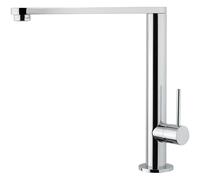 Rubinetto Miscelatore Monocomando Girevole Lavello Alto in Ottone Mariani Soft Cromato